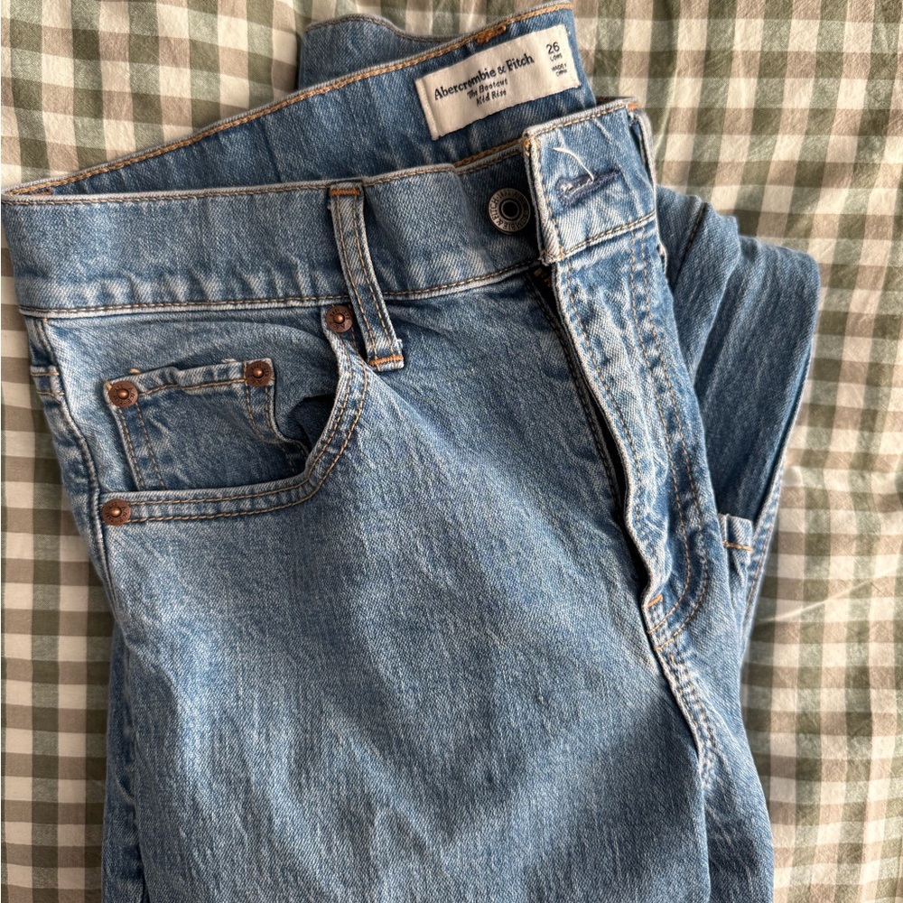 Abercrombie & Fitch Curve Love Denim Jeans